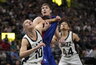 Ą.Tubelis išbandė NBA Vasaros lygos parketą (Scanpix nuotr.)